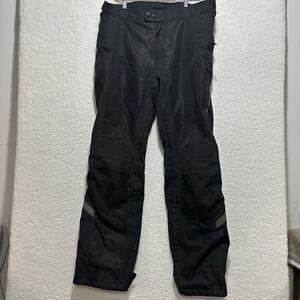 Revit Pants Mens Large Black Engineered Skin Protective‎ Motorcycle Riding Gear